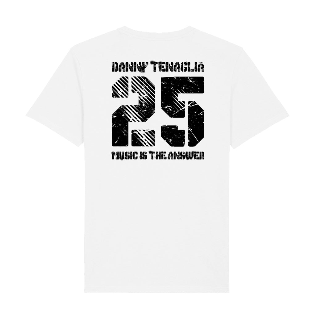 MITA 25 Black Logo Men's Organic T-Shirt-Danny Tenaglia Store