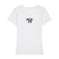 MITA 25 Black Logo Women's Iconic Fitted T-Shirt-Danny Tenaglia Store