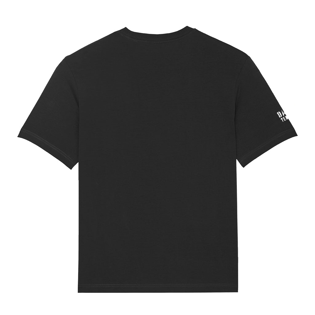 Music Is The Answer 25 White Logo Pocket Print Unisex Relaxed T-Shirt-Danny Tenaglia Store