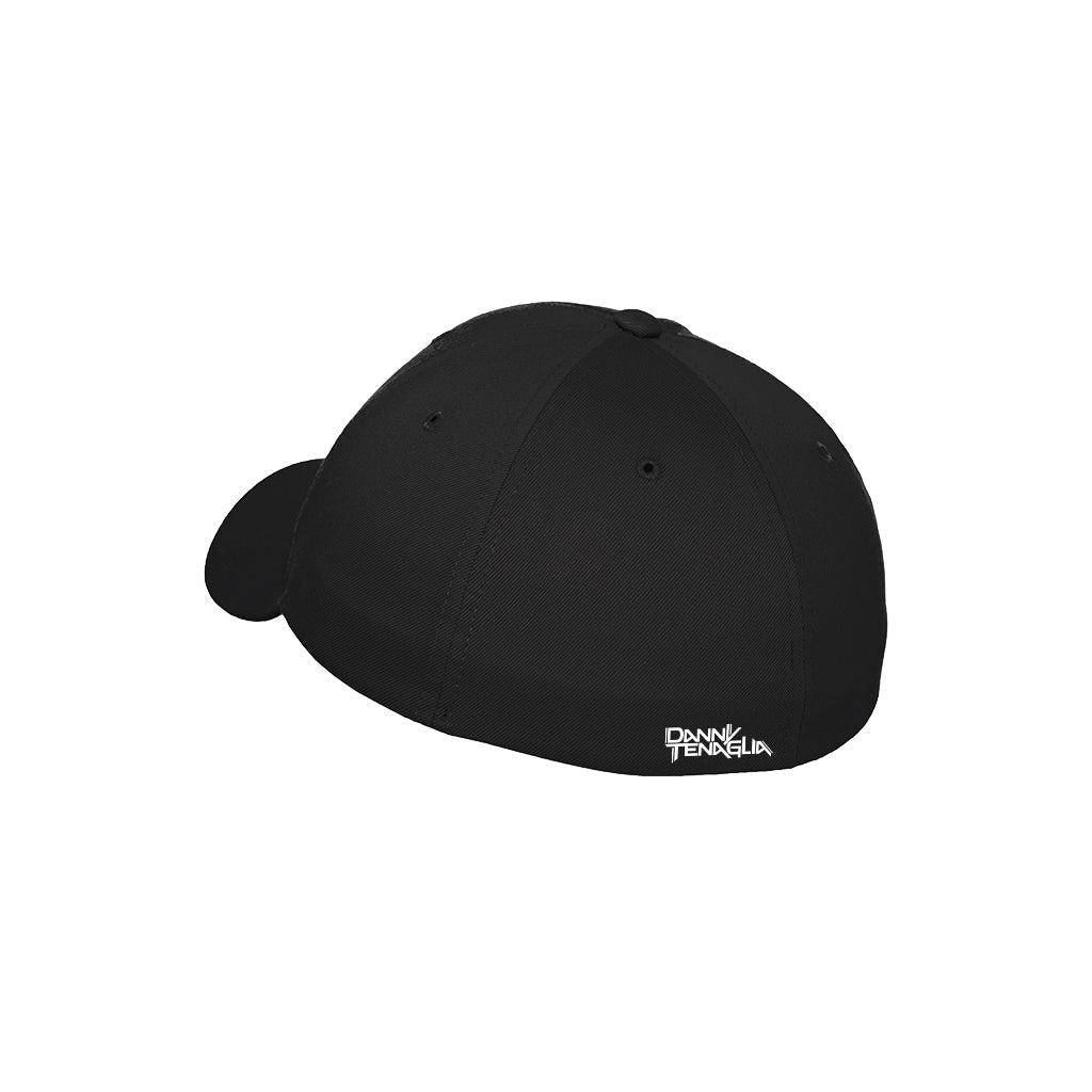 STAX White Embroidered Logo Fitted Cap