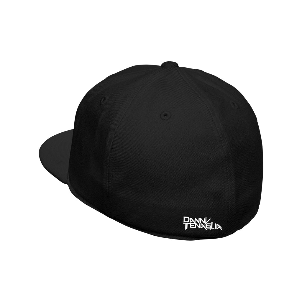 STAX White Embroidered Logo Premium Fitted Cap