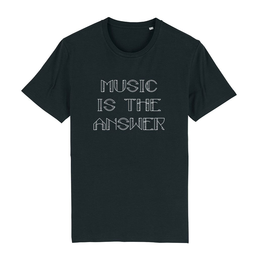 T-shirt Cropped Music is the Answer | Noize Clothing | Music the Answer