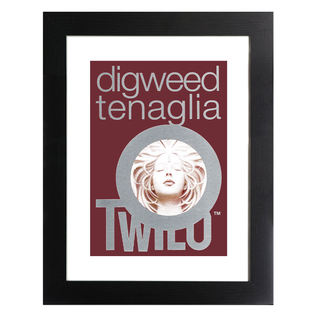 John Digweed And Danny Tenaglia At Twilo A3 Framed Print-Danny Tenaglia Store