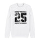 Danny Tenaglia 25 Music Is The Answer Black Logo Unisex Iconic Sweatshirt-Danny Tenaglia Store
