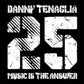 Danny Tenaglia 25 Music Is The Answer White Logo Unisex Iconic Sweatshirt-Danny Tenaglia Store