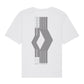 STAX Stacked Black Stencil Logo Unisex Relaxed T-Shirt-Danny Tenaglia Store