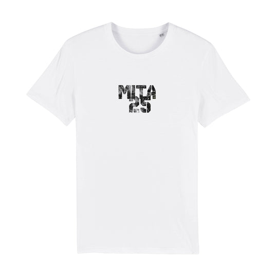 MITA 25 Black Logo Men's Organic T-Shirt-Danny Tenaglia Store