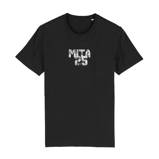 MITA 25 White Logo Men's Organic T-Shirt-Danny Tenaglia Store