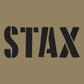 STAX Black Logo Removable Patch Cap