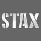 STAX Metallic Silver Logo Removable Patch Cap