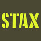 STAX Neon Yellow Logo Removable Patch Cap