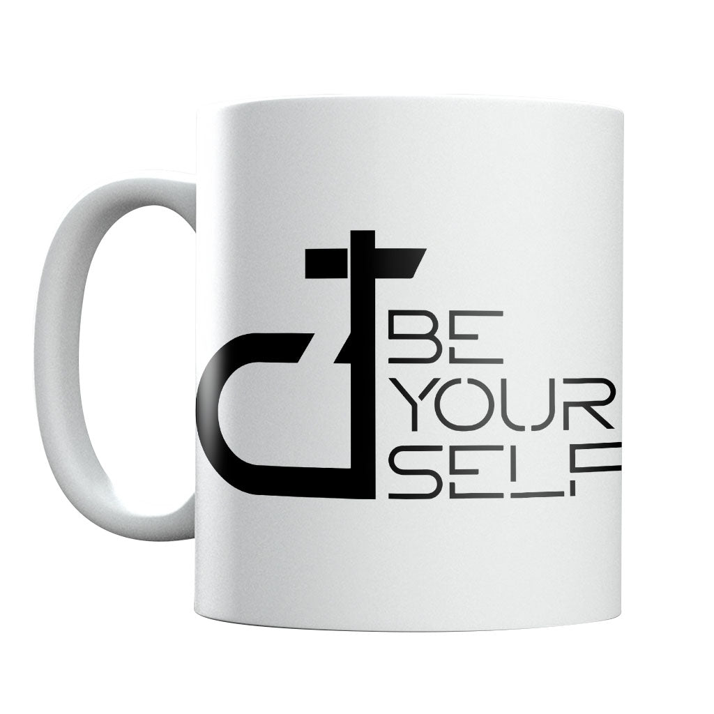DT Be Yourself Black Logo Mug-Danny Tenaglia Store