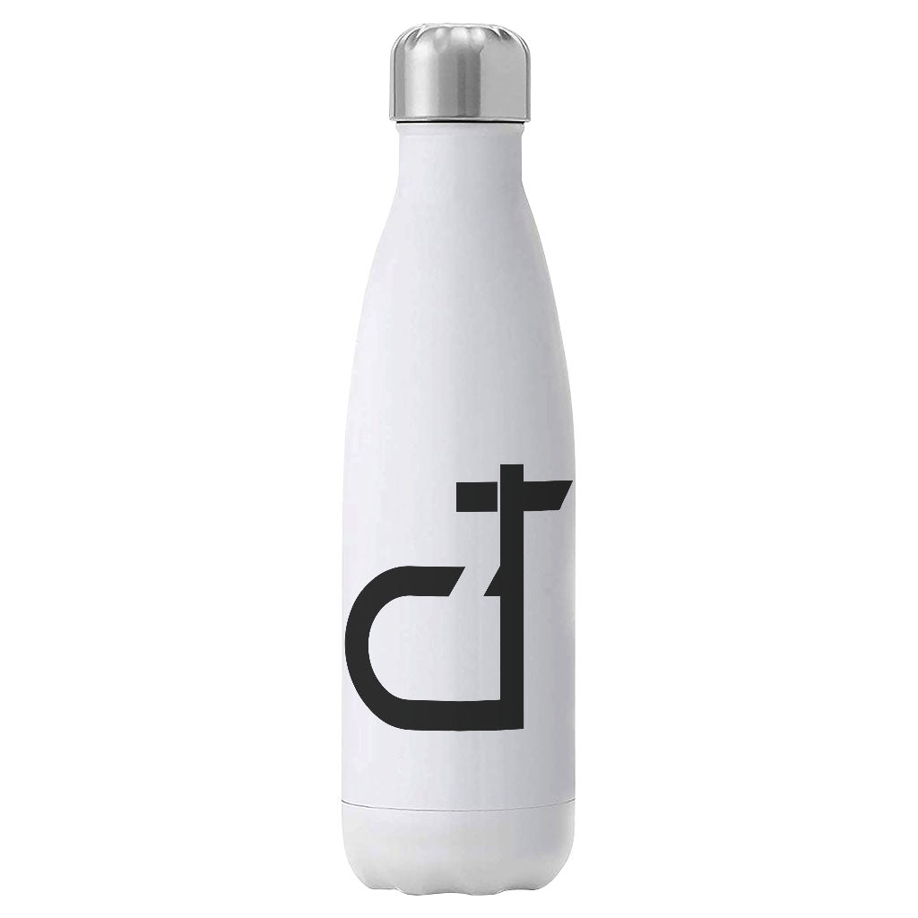 DT Black Logo Insulated Stainless Steel Water Bottle-Danny Tenaglia Store