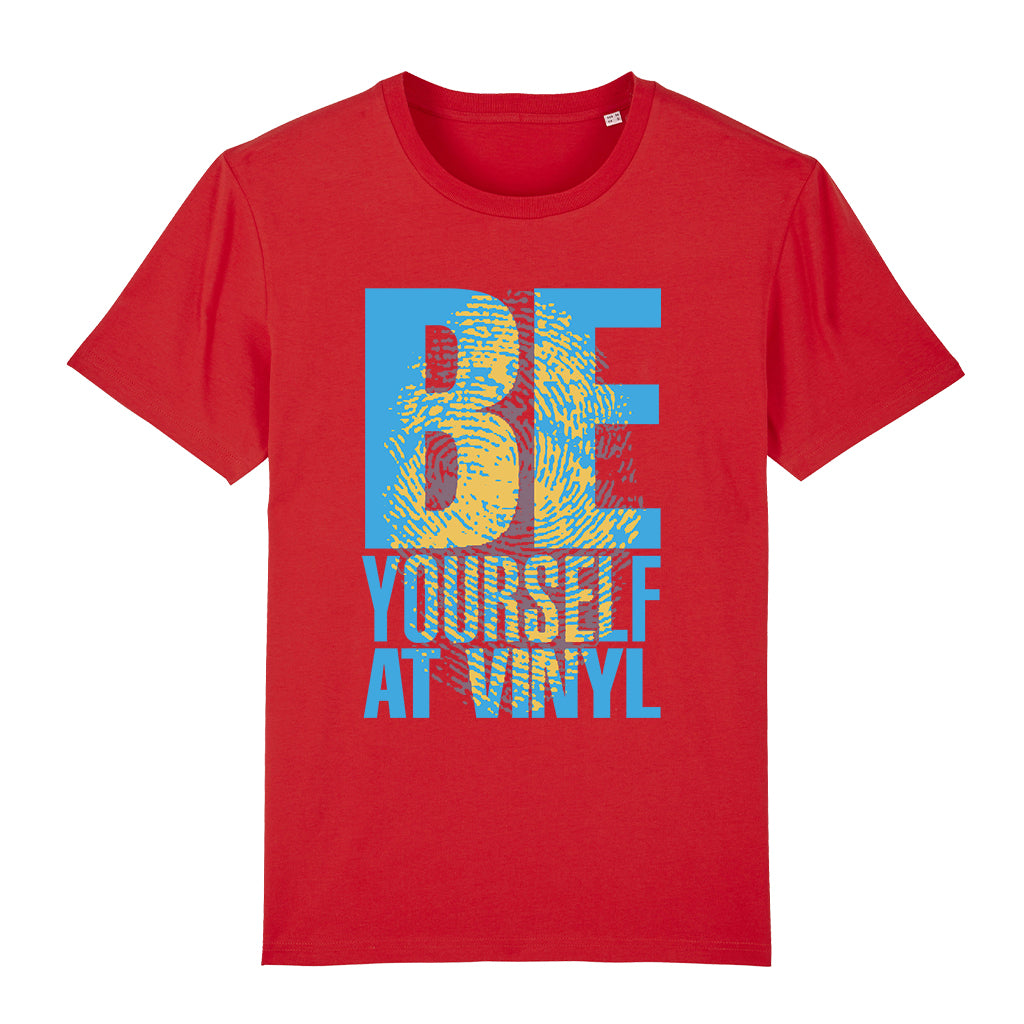 Be Yourself At Vinyl Men's Organic T-Shirt-Danny Tenaglia Store