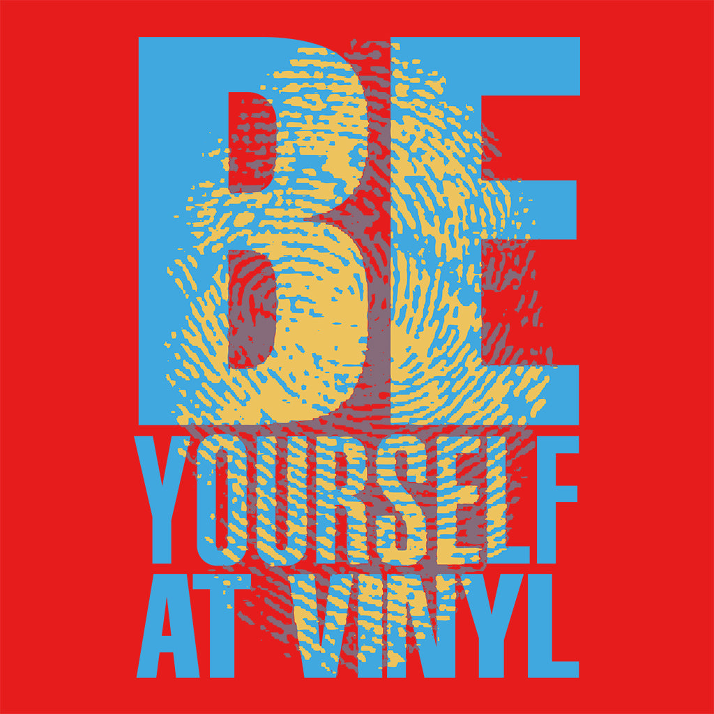 Be Yourself At Vinyl Men's Organic T-Shirt-Danny Tenaglia Store
