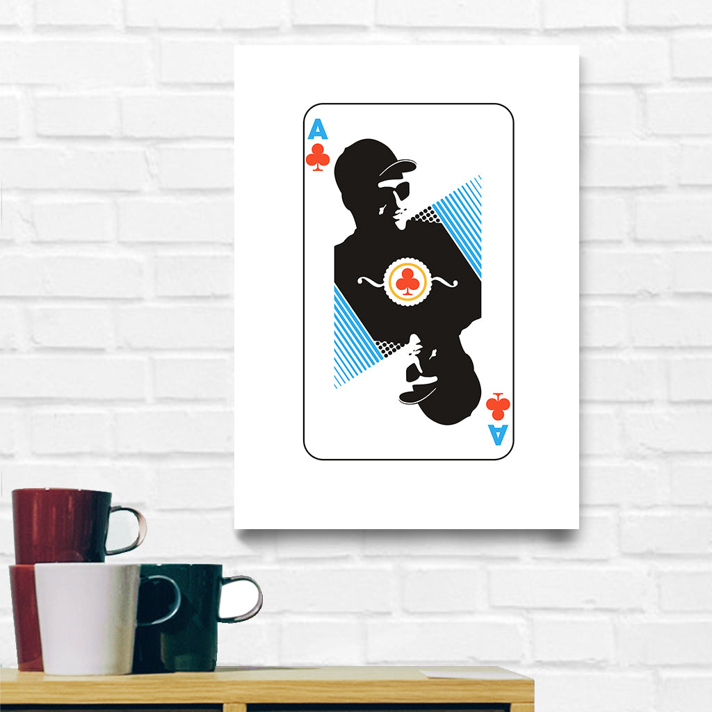 Danny Tenaglia Ace Of Clubs A3 and A4 Prints (framed or unframed)-Danny Tenaglia Store