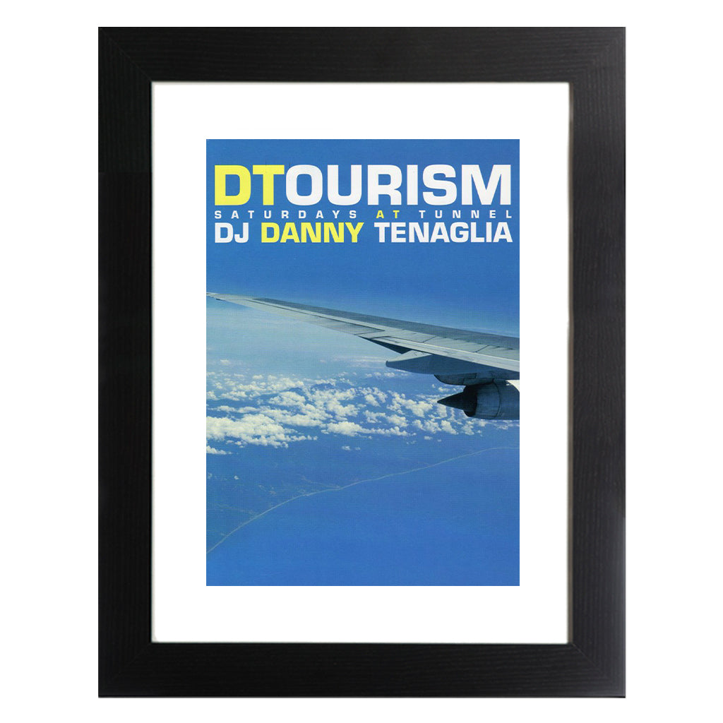 Tourism Danny Tenaglia At Tunnel A3 Framed Print-Danny Tenaglia Store
