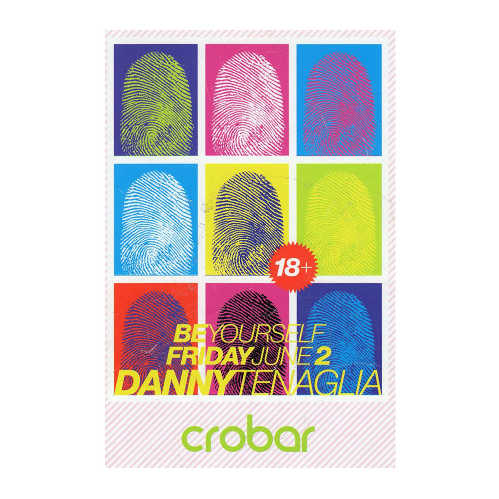 Be Yourself Danny Tenaglia At Crobar A3 Framed Print-Danny Tenaglia Store