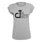 DT Be Yourself Black Logo Women's Casual T-Shirt-Danny Tenaglia Store