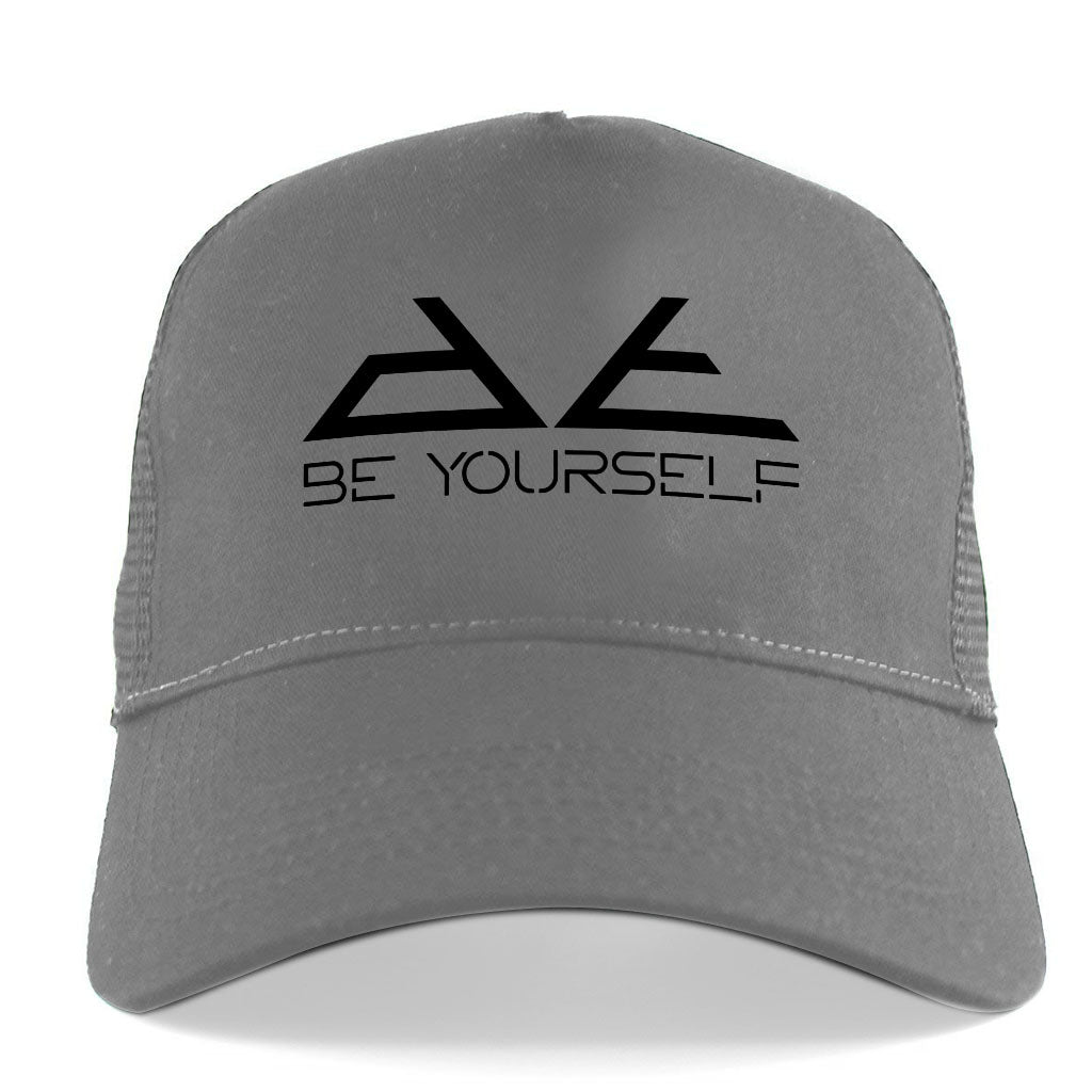 DT Black Be Yourself Pyramid Logo Trucker Cap-Danny Tenaglia Store