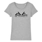DT Black Be Yourself Pyramid Logo Women's Iconic Fitted T-Shirt
