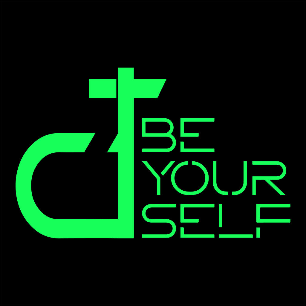 DT Be Yourself Green Logo Women's Casual T-Shirt-Danny Tenaglia Store