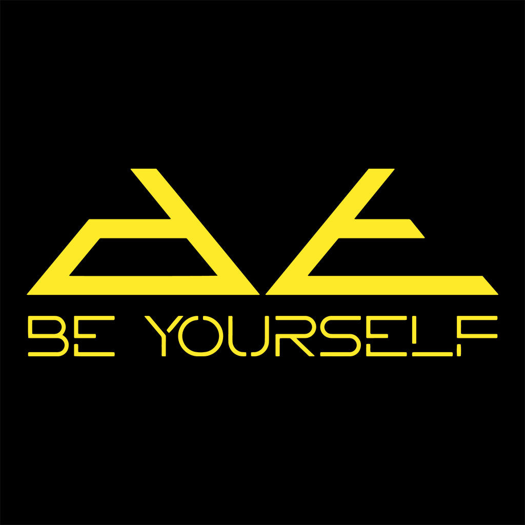 DT Yellow Be Yourself Pyramid Logo Women's Casual T-Shirt-Danny Tenaglia Store