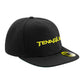 Tenaglia Yellow Logo Flat Peak Snapback Cap-Danny Tenaglia Store