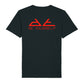 DT Red Be Yourself Pyramid Logo Front And Back Print Men's Organic T-Shirt-Danny Tenaglia Store