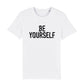Be Yourself Black Glitch Text Men's Organic T-Shirt-Danny Tenaglia Store