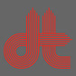 DT Lined Logo Bronx Flat Peak Snapback Cap